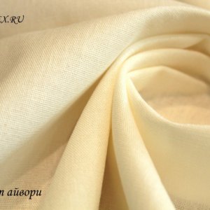 Ткань для комплекта постельного белья
 Лен айвори