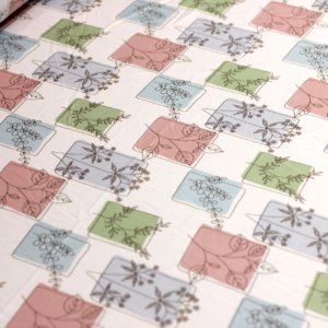 Швейная ткань
 Армани шелк «Панно Веточка» цвет молочный