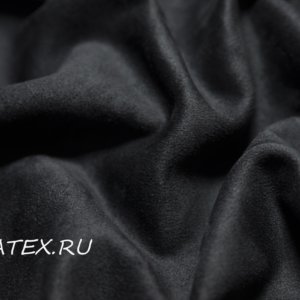 Швейная ткань
 Замша на трикотаже цвет чёрный