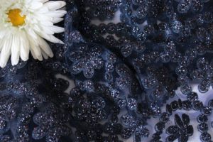 Ткань для рукоделия
 Сетка Валентино цвет темно-синий
