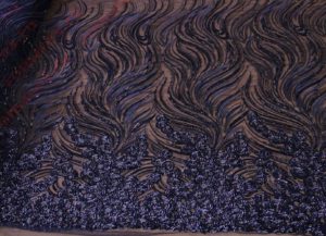 Ткань для рукоделия
 Пайетки декор купон цвет черный